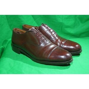 Meermin Mallorca Cap Toe Brown Calf Ultraflex Mens Size 10.5 101198 EUC